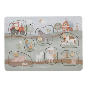 Wooden Sound puzzle Little Farm