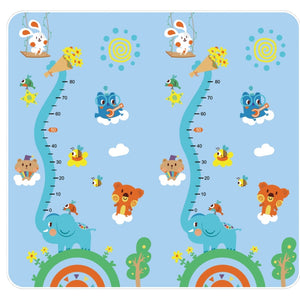 PIRA Foldable & Reversible Extra Large Play Mat- Animals/Alphabet 200x180cm- 15% OFF PRE ORDER