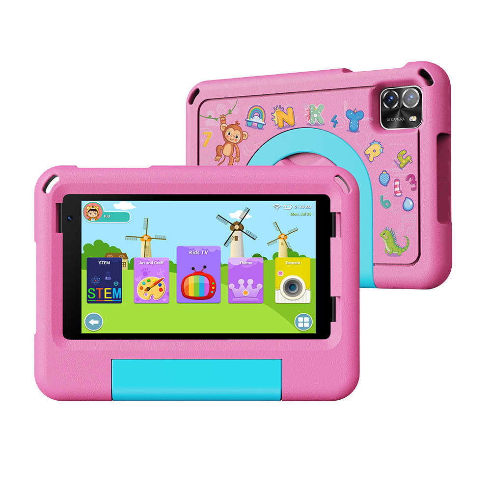 Children's Educational Tablet Android 14, 7 inch screen 64GB