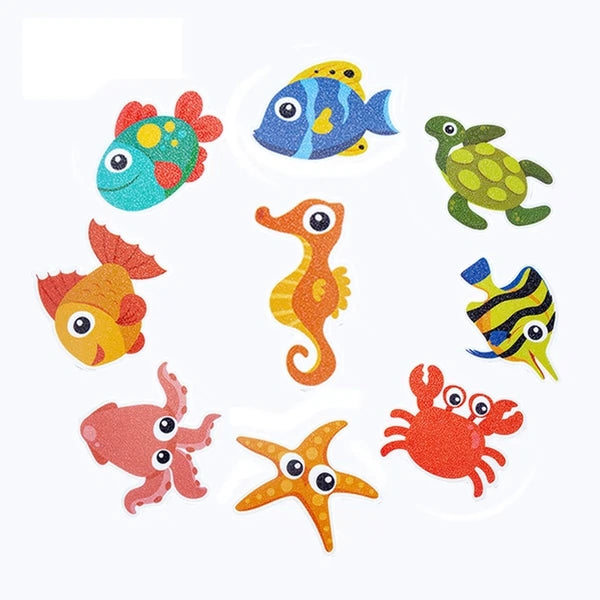 Non Slip Bath Stickers for kids- Ocean Theme