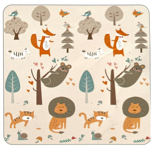 PIRA Foldable & Reversible Large Play Mat- Forest/ Naure 200x150cm- 10% OFF PRE ORDER