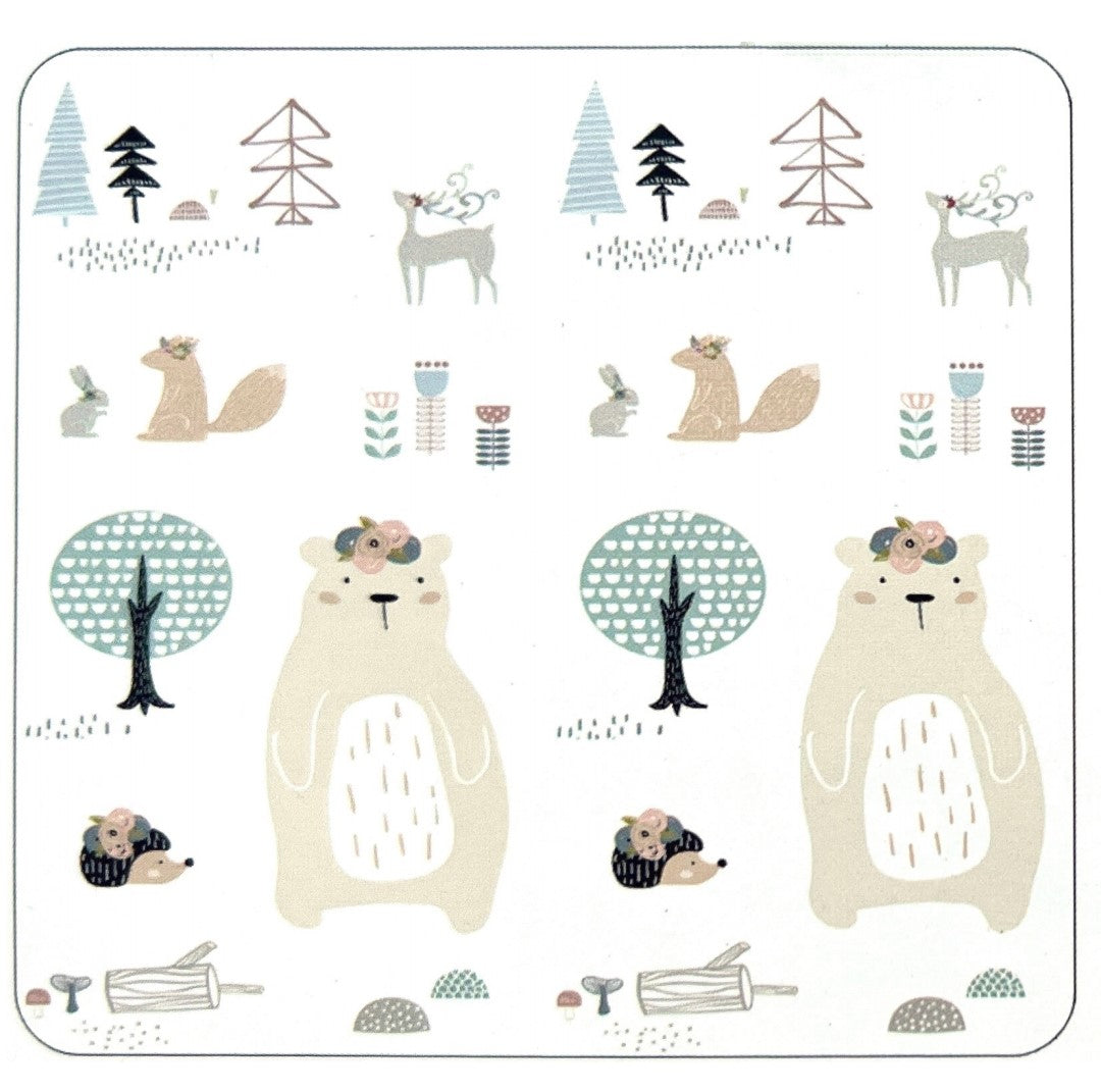 PIRA Foldable & Reversible Large Play Mat- Forest/ Naure 200x150cm- 10% OFF PRE ORDER