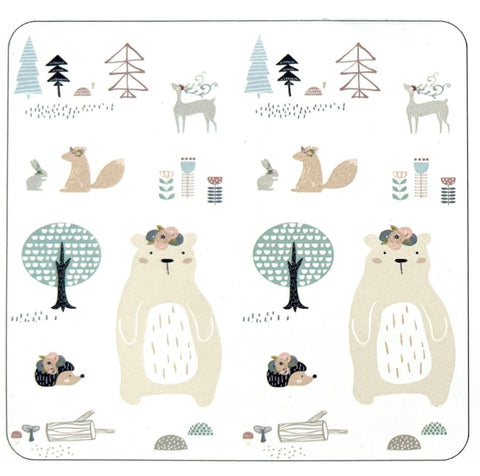 PIRA Foldable & Reversible Extra Large Play Mat- Forest/ Naure 200x180cm- 15% OFF PRE ORDER