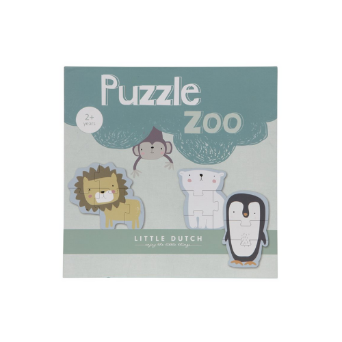 Animal puzzle - Zoo 6pcs