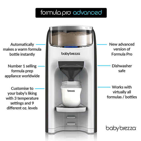 Baby Brezza BUNDLE OFFER: Formula Pro Advanced & Bottle Washer Pro