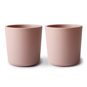 Mushie Dinnerware Cup Set Of 2 - Cloud