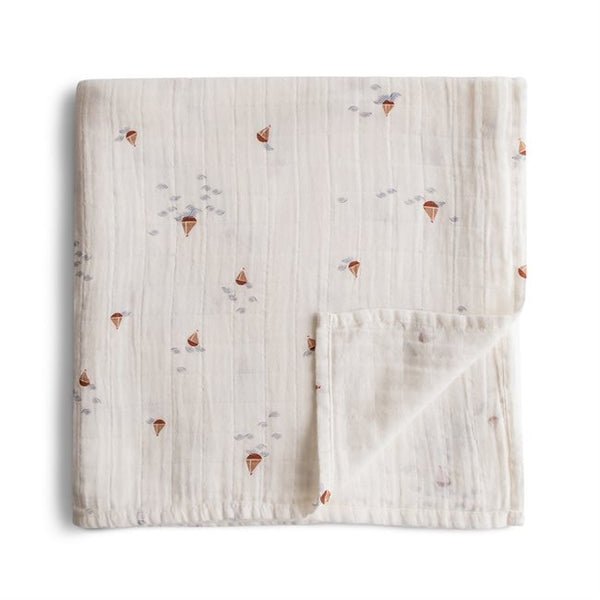 Mushie Muslin Swaddles