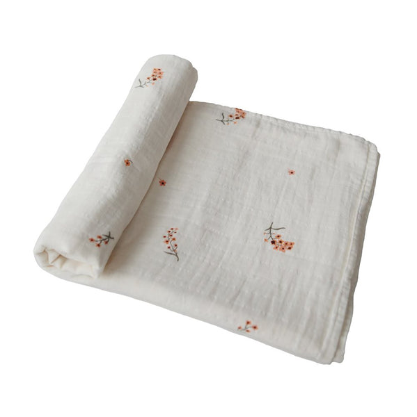 Mushie Muslin Swaddles