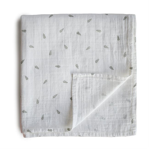 Mushie Muslin Swaddles