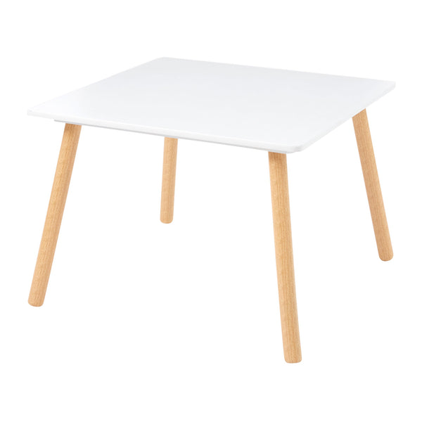 Liberty House Kids’ White and Pinewood Table and Chair Set