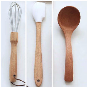 PIRA Montessori Wooden Utensils Set (3 Pieces)